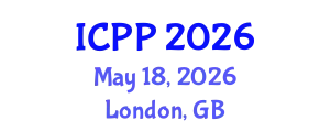 International Conference on Psychiatry and Psychology (ICPP) May 18, 2026 - London, United Kingdom