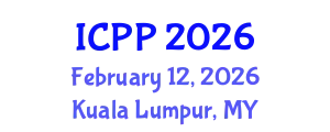 International Conference on Psychiatry and Psychology (ICPP) February 12, 2026 - Kuala Lumpur, Malaysia