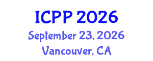 International Conference on Psychiatry and Psychology (ICPP) September 23, 2026 - Vancouver, Canada