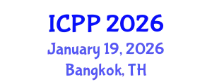International Conference on Psychiatry and Psychology (ICPP) January 19, 2026 - Bangkok, Thailand