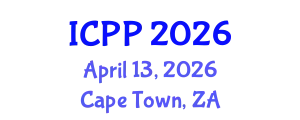 International Conference on Psychiatry and Psychology (ICPP) April 13, 2026 - Cape Town, South Africa