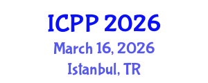 International Conference on Psychiatry and Psychology (ICPP) March 16, 2026 - Istanbul, Turkey