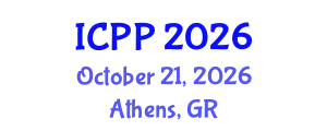 International Conference on Psychiatry and Psychology (ICPP) October 21, 2026 - Athens, Greece