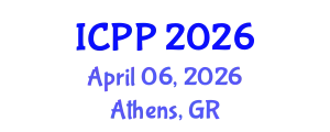 International Conference on Psychiatry and Psychology (ICPP) April 06, 2026 - Athens, Greece