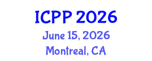 International Conference on Psychiatry and Psychology (ICPP) June 15, 2026 - Montreal, Canada