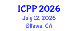 International Conference on Psychiatry and Psychology (ICPP) July 12, 2026 - Ottawa, Canada