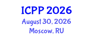 International Conference on Psychiatry and Psychology (ICPP) August 30, 2026 - Moscow, Russia