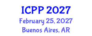 International Conference on Psychiatry and Psychology (ICPP) February 25, 2027 - Buenos Aires, Argentina