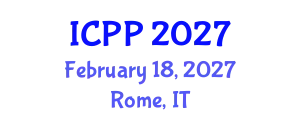 International Conference on Psychiatry and Psychology (ICPP) February 18, 2027 - Rome, Italy