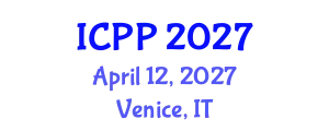 International Conference on Psychiatry and Psychology (ICPP) April 12, 2027 - Venice, Italy
