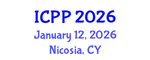 International Conference on Psychiatry and Psychology (ICPP) January 12, 2026 - Nicosia, Cyprus