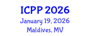 International Conference on Psychiatry and Psychology (ICPP) January 19, 2026 - Maldives, Maldives