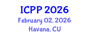 International Conference on Psychiatry and Psychology (ICPP) February 02, 2026 - Havana, Cuba