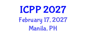 International Conference on Psychiatry and Psychology (ICPP) February 17, 2027 - Manila, Philippines