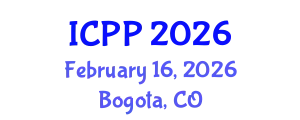 International Conference on Psychiatry and Psychology (ICPP) February 16, 2026 - Bogota, Colombia