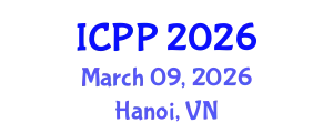 International Conference on Psychiatry and Psychology (ICPP) March 09, 2026 - Hanoi, Vietnam