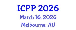 International Conference on Psychiatry and Psychology (ICPP) March 16, 2026 - Melbourne, Australia