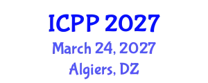 International Conference on Psychiatry and Psychology (ICPP) March 24, 2027 - Algiers, Algeria