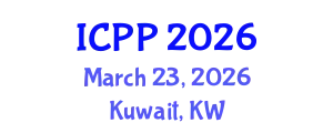 International Conference on Psychiatry and Psychology (ICPP) March 23, 2026 - Kuwait, Kuwait