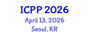 International Conference on Psychiatry and Psychology (ICPP) April 13, 2026 - Seoul, Republic of Korea