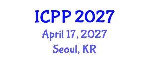 International Conference on Psychiatry and Psychology (ICPP) April 17, 2027 - Seoul, Republic of Korea
