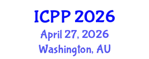 International Conference on Psychiatry and Psychology (ICPP) April 27, 2026 - Washington, Australia