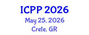 International Conference on Psychiatry and Psychology (ICPP) May 25, 2026 - Crete, Greece