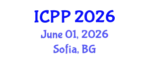 International Conference on Psychiatry and Psychology (ICPP) June 01, 2026 - Sofia, Bulgaria