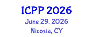 International Conference on Psychiatry and Psychology (ICPP) June 29, 2026 - Nicosia, Cyprus