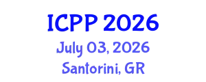 International Conference on Psychiatry and Psychology (ICPP) July 03, 2026 - Santorini, Greece