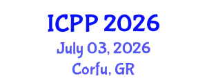 International Conference on Psychiatry and Psychology (ICPP) July 03, 2026 - Corfu, Greece