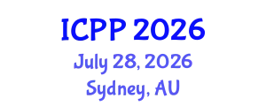 International Conference on Psychiatry and Psychology (ICPP) July 28, 2026 - Sydney, Australia