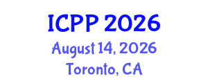 International Conference on Psychiatry and Psychology (ICPP) August 14, 2026 - Toronto, Canada