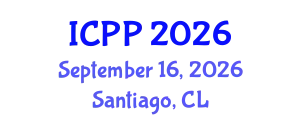 International Conference on Psychiatry and Psychology (ICPP) September 16, 2026 - Santiago, Chile
