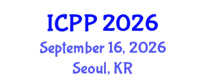 International Conference on Psychiatry and Psychology (ICPP) September 16, 2026 - Seoul, Republic of Korea