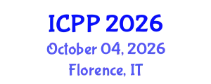 International Conference on Psychiatry and Psychology (ICPP) October 04, 2026 - Florence, Italy