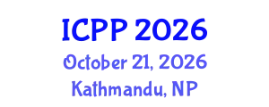 International Conference on Psychiatry and Psychology (ICPP) October 21, 2026 - Kathmandu, Nepal