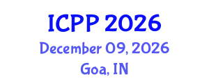 International Conference on Psychiatry and Psychology (ICPP) December 09, 2026 - Goa, India