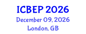International Conference on Behavioral and Educational Psychology (ICBEP) December 09, 2026 - London, United Kingdom