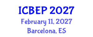 International Conference on Behavioral and Educational Psychology (ICBEP) February 11, 2027 - Barcelona, Spain