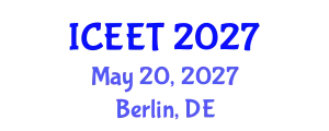 International Conference on Education and Educational Technology (ICEET) May 20, 2027 - Berlin, Germany