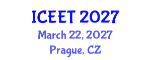 International Conference on Education and Educational Technology (ICEET) March 22, 2027 - Prague, Czechia