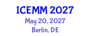 International Conference on Economics and Marketing Management (ICEMM) May 20, 2027 - Berlin, Germany