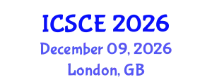 International Conference on Structural and Construction Engineering (ICSCE) December 09, 2026 - London, United Kingdom