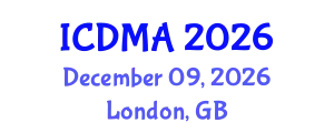 International Conference on Data Mining and Analysis (ICDMA) December 09, 2026 - London, United Kingdom