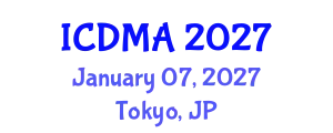 International Conference on Data Mining and Analysis (ICDMA) January 07, 2027 - Tokyo, Japan