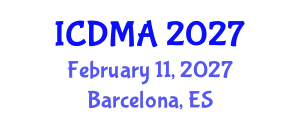 International Conference on Data Mining and Analysis (ICDMA) February 11, 2027 - Barcelona, Spain