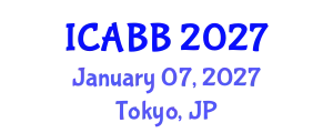 International Conference on Applied Bioscience and Biotechnology (ICABB) January 07, 2027 - Tokyo, Japan
