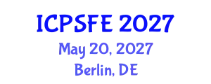 International Conference on Plasma Science and Fusion Engineering (ICPSFE) May 20, 2027 - Berlin, Germany