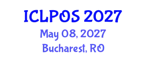 International Conference on Laser Physics and Optical Sciences (ICLPOS) May 08, 2027 - Bucharest, Romania